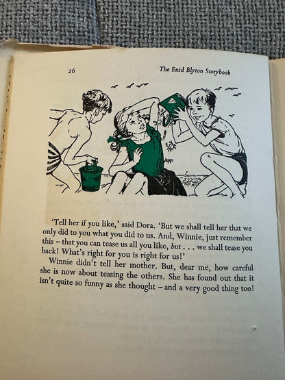 1964*1st* The Enid Blyton Storybook For Fives To Sevens - Enid Blyton (Dorothy Hall & Grace Shelton Illust) Max Parrish Publishers