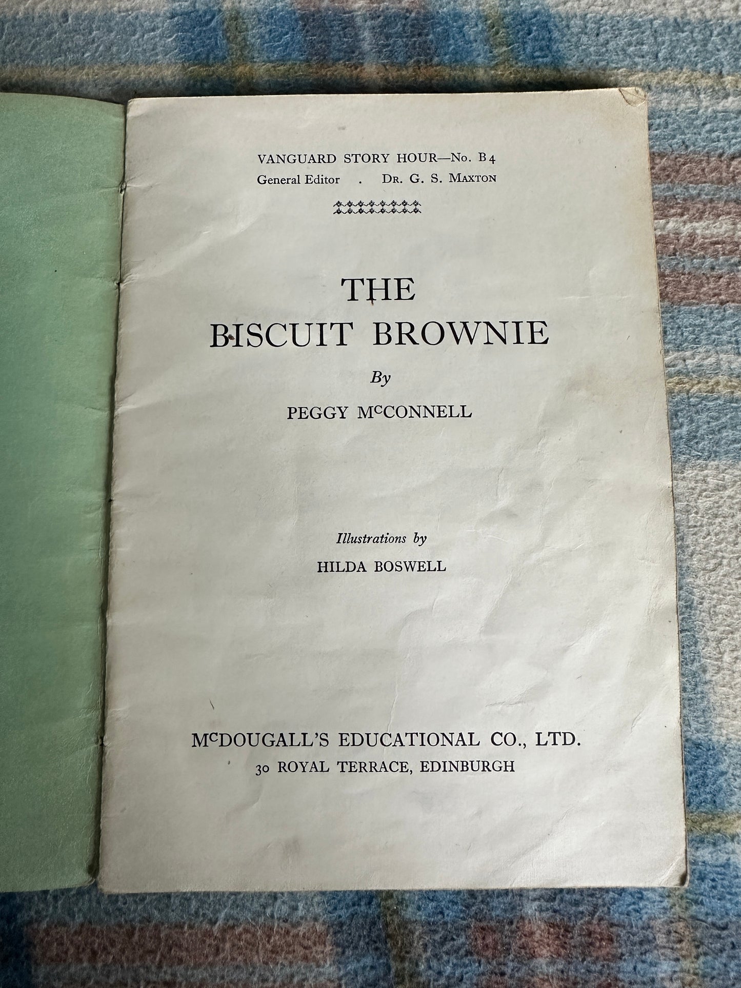 1951 The Biscuit Brownie(Vanguard Story Hour B4) Peggy McConnell(McDougalls Educational Co Ltd)