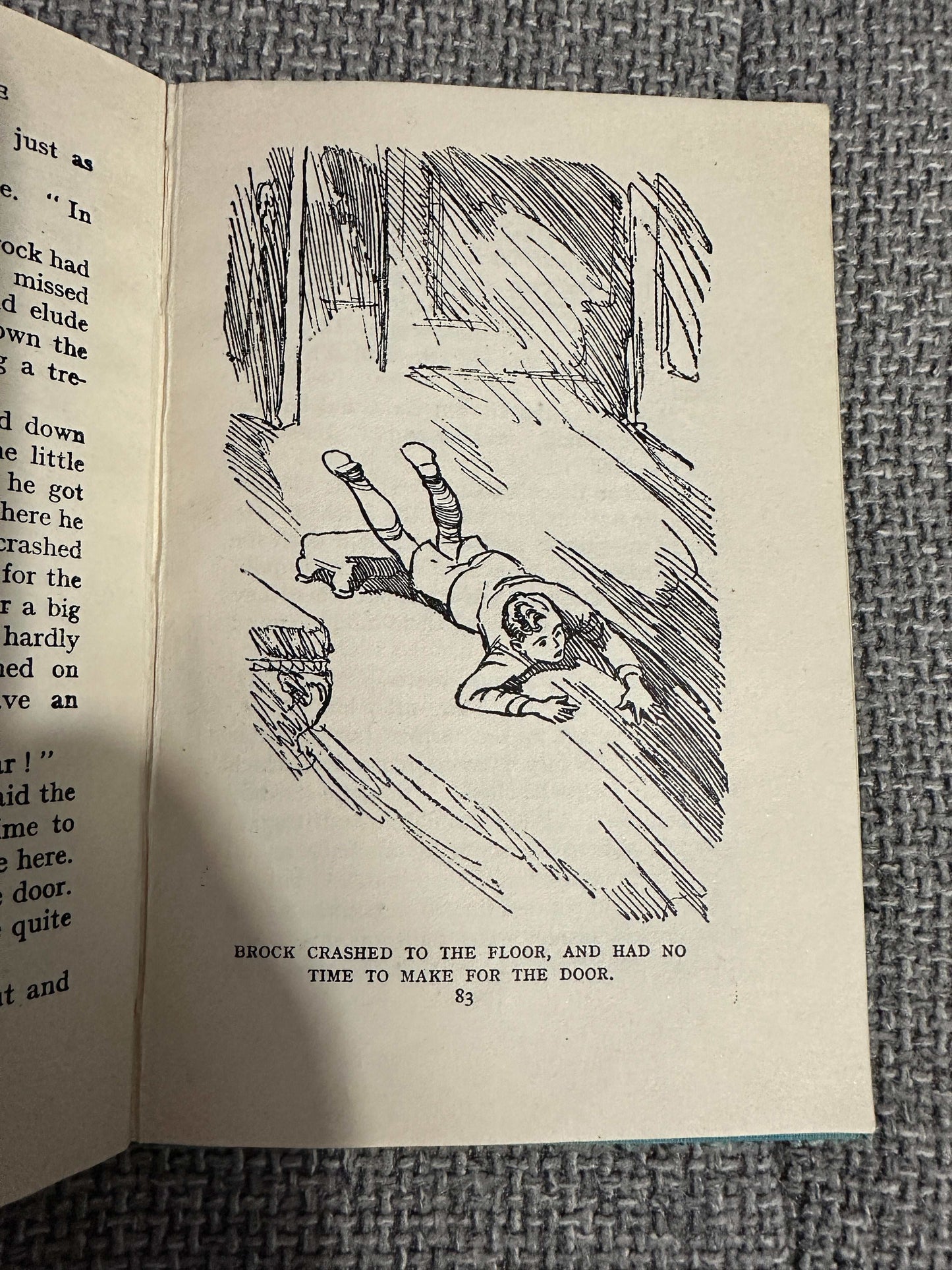 1947 The Secret Of Cliff Castle (Tower House Series) Mary Pollock (Enid Blyton) Lindsay Cable Illust (George Newnes Ltd)