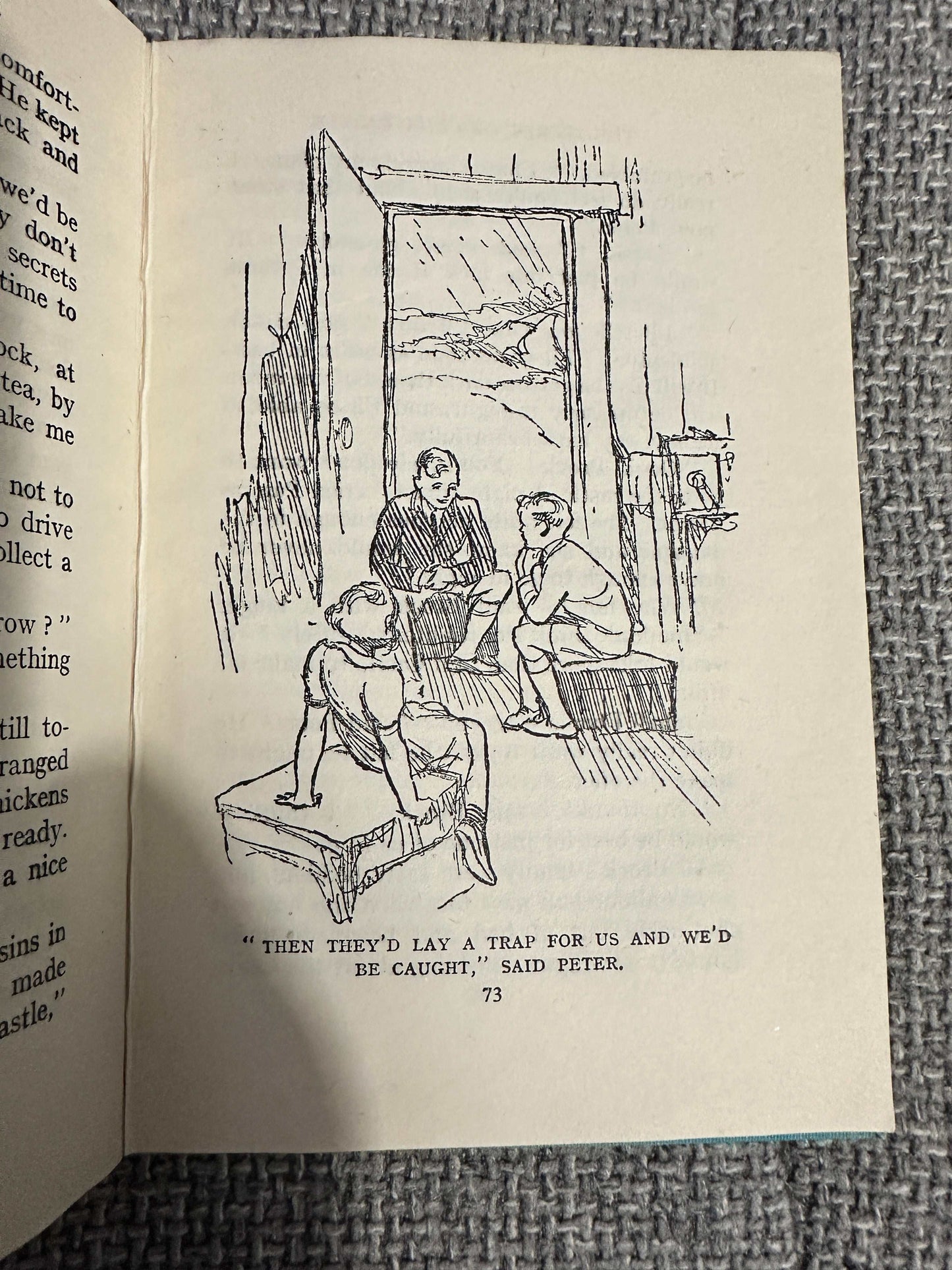 1947 The Secret Of Cliff Castle (Tower House Series) Mary Pollock (Enid Blyton) Lindsay Cable Illust (George Newnes Ltd)