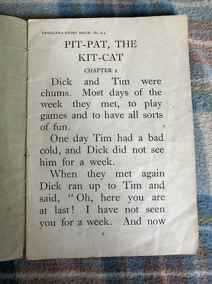 1951 Pit-Pat, The Kit-Cat(Vanguard Story Hour A4)Esmée Mascall(McDougalls Educational Co Ltd