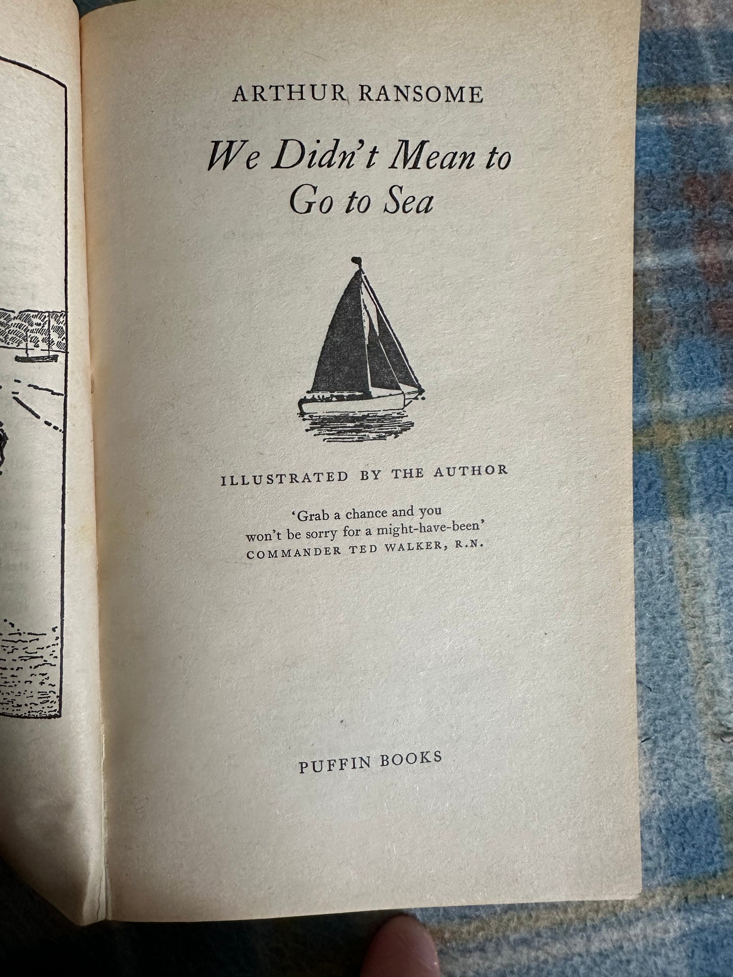 1983 We Didn’t Mean To Go To Sea - Arthur Ransome(Puffin)