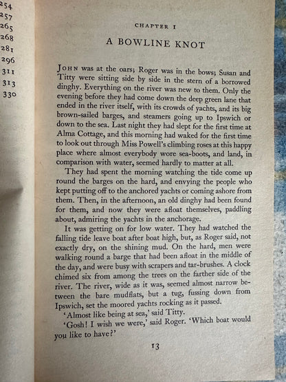 1983 We Didn’t Mean To Go To Sea - Arthur Ransome(Puffin)