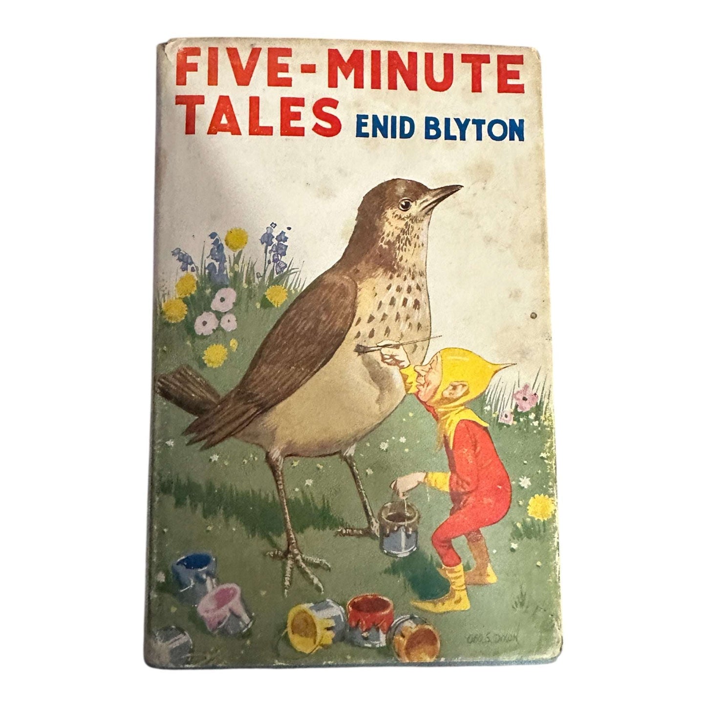 1947 Five Minute Tales - Enid Blyton (Methuen) George S. Dixon jacket design