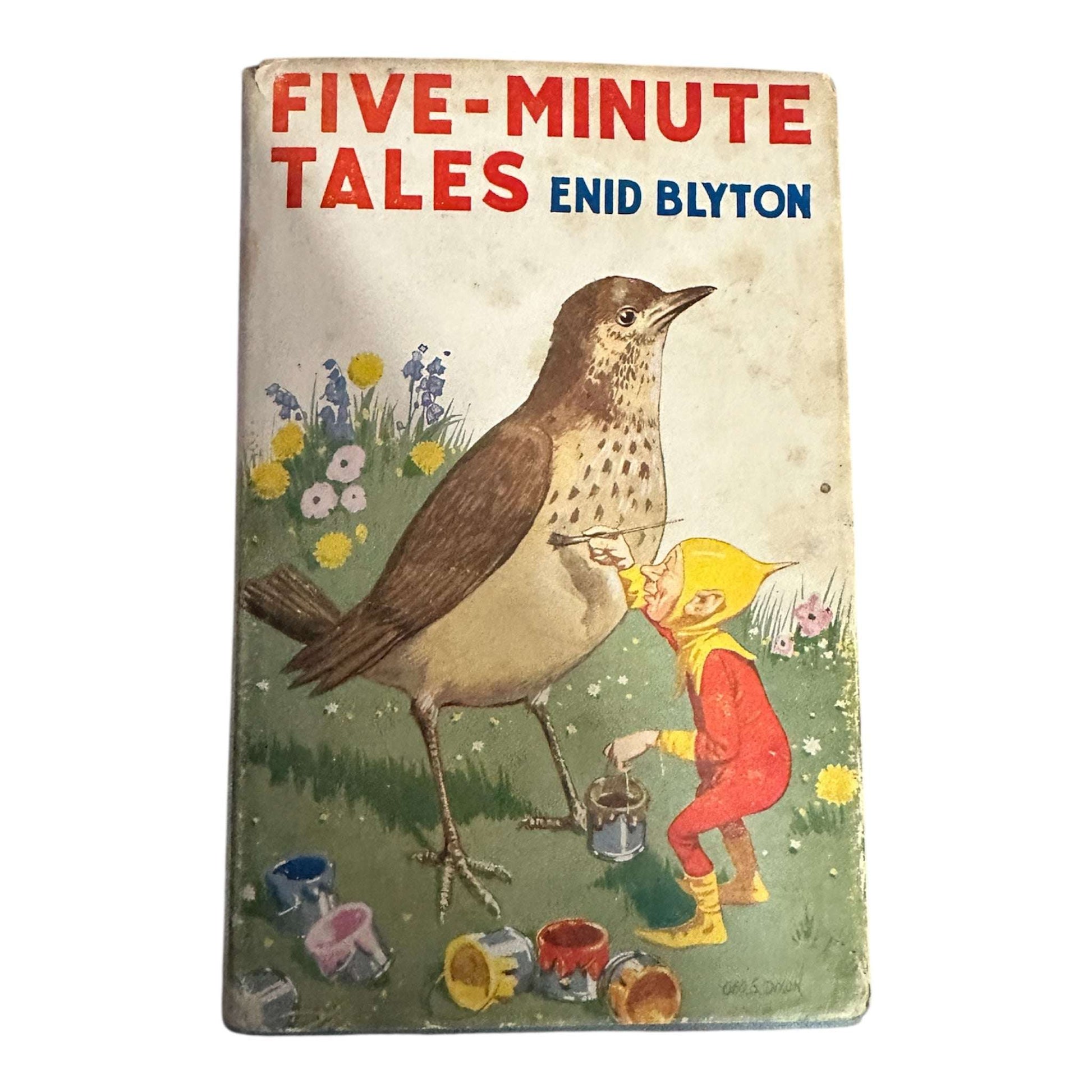 1947 Five Minute Tales - Enid Blyton (Methuen) George S. Dixon jacket design