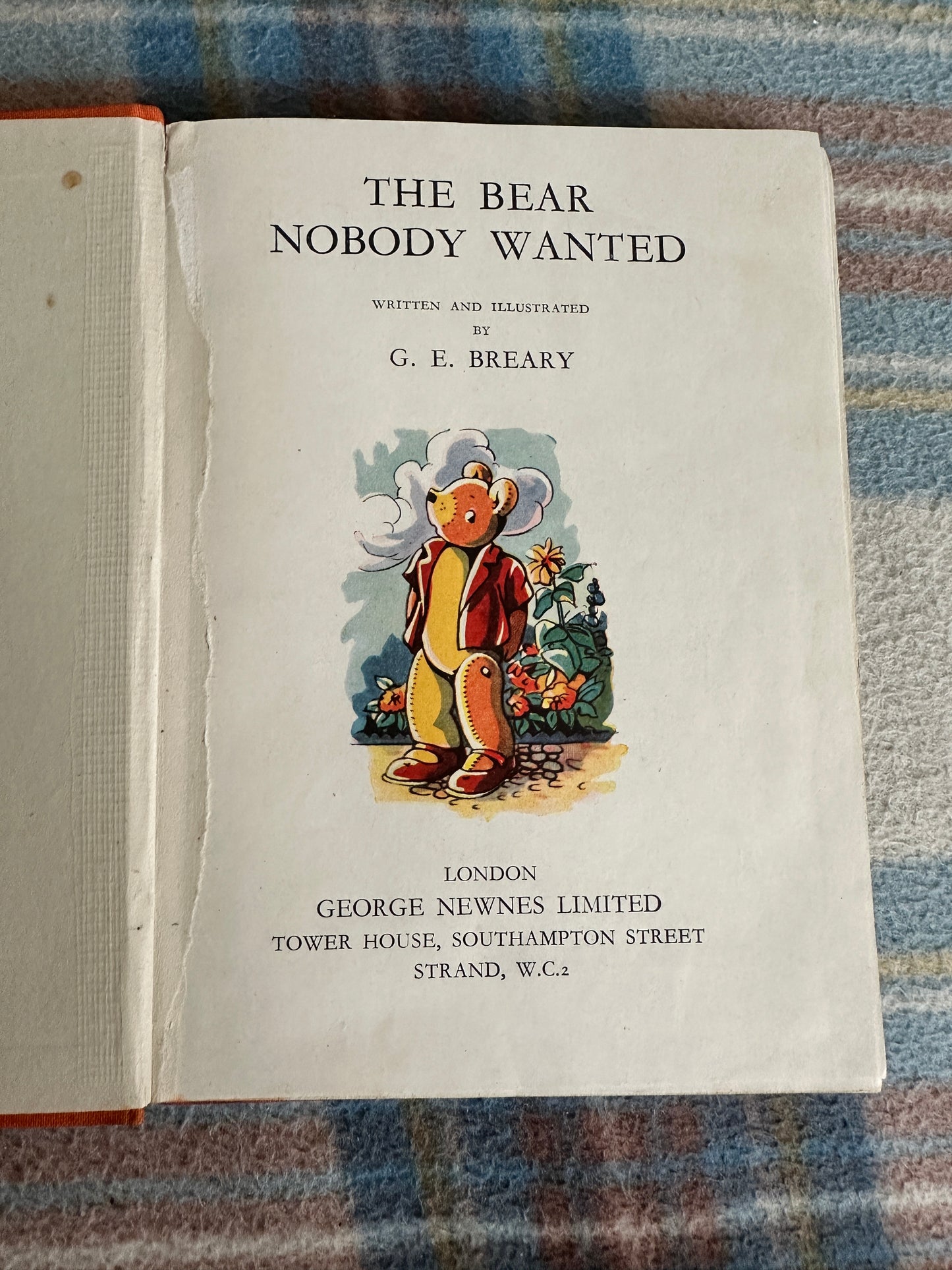 1950’s The Bear Nobody Wanted - G. E. Breary(George Newnes Ltd)