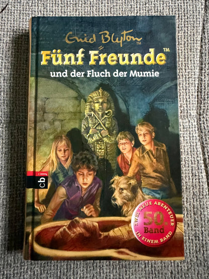2007 Fünf Freunde und der Fluch der Mumie- Enid Blyton (Silvia Christoph illust) CBJ