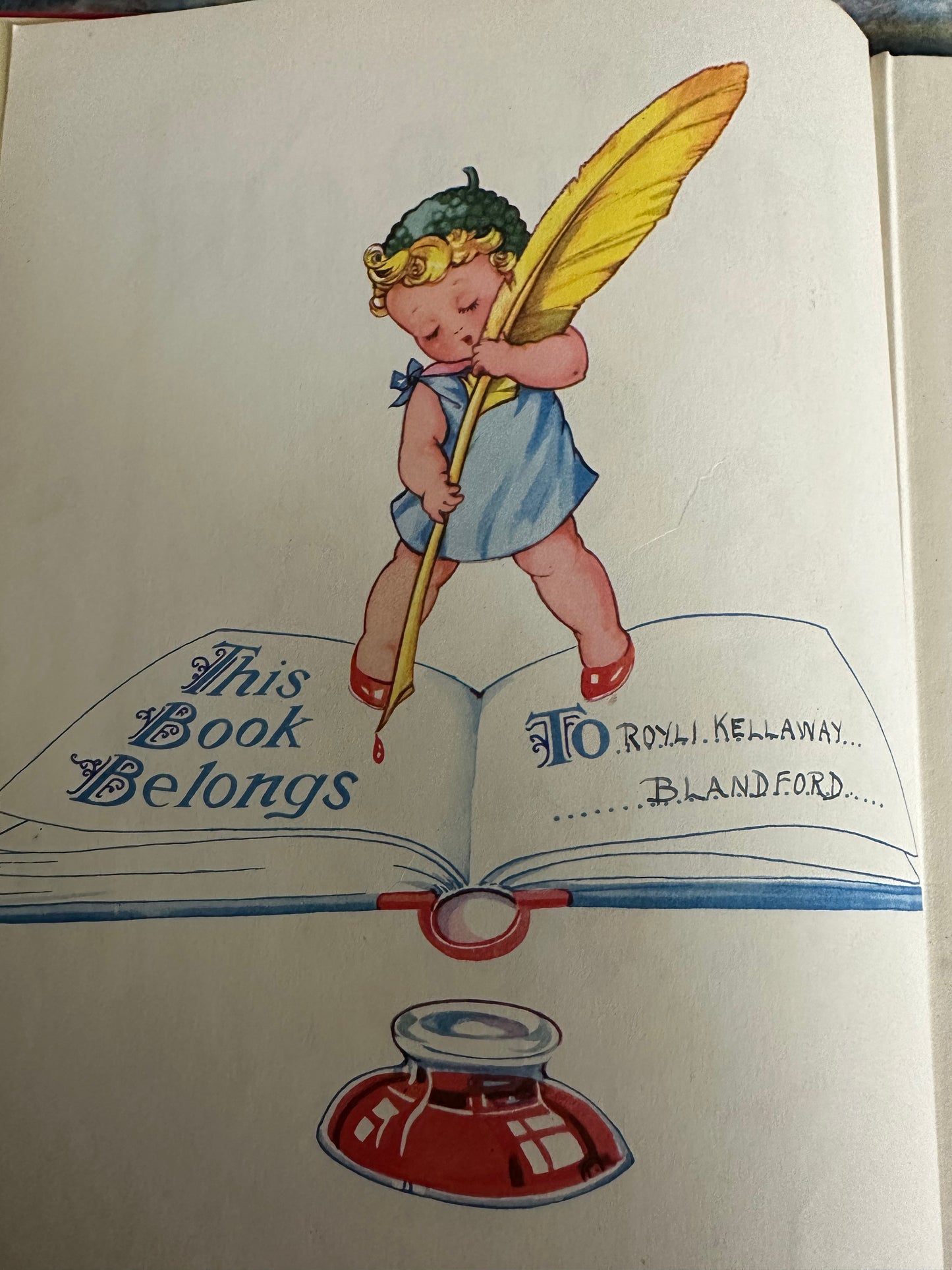 1940’s My First Book(Illustrated Anne Rochester) Birn Brothers