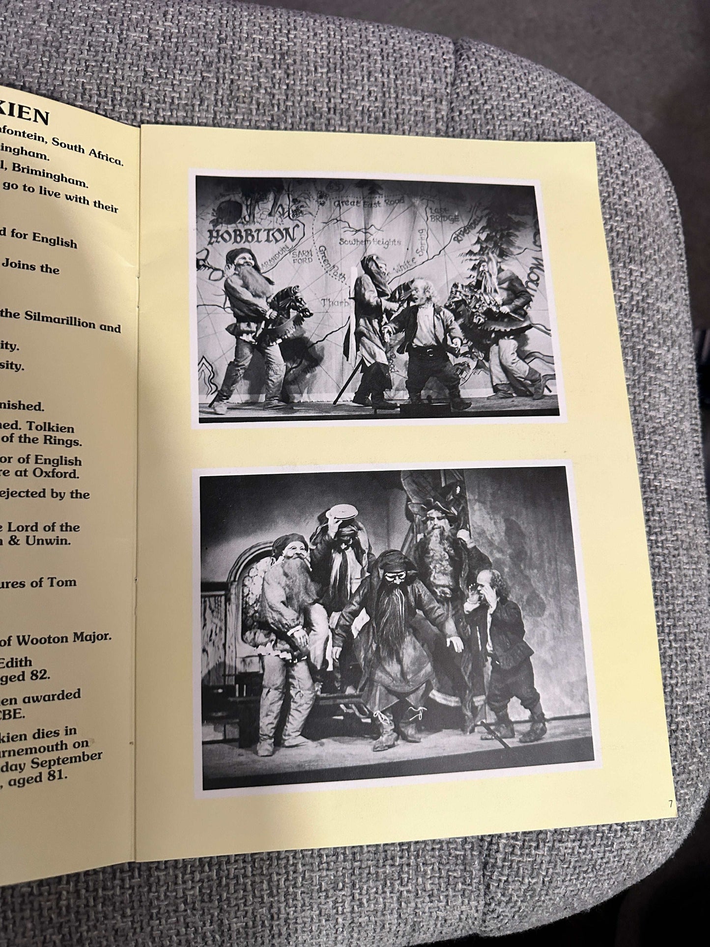 1970’s The Hobbit Adapted For The Stage By Romy Robinson & Graham Watkins (Paul Lanham designed scenes)