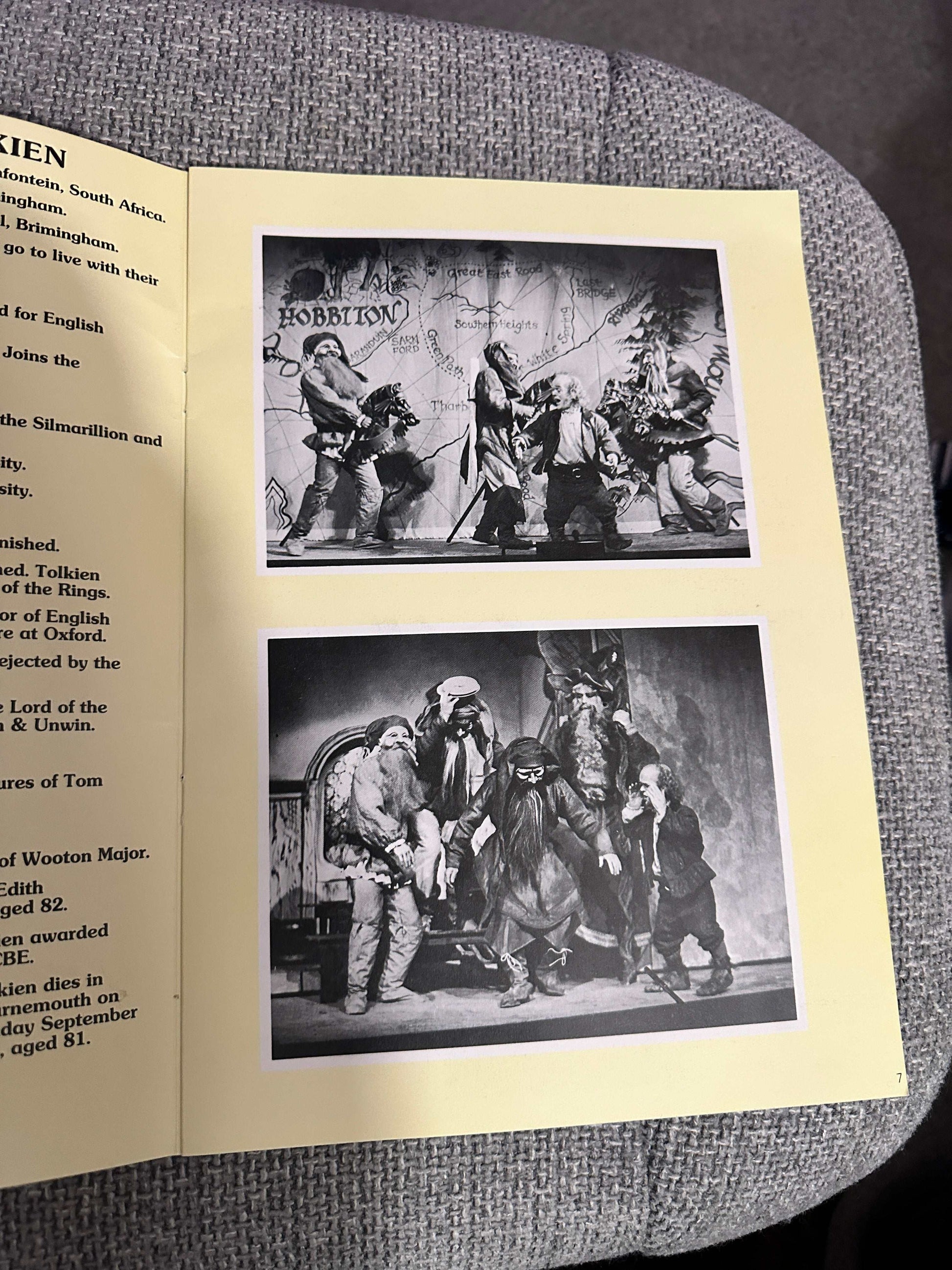 1970’s The Hobbit Adapted For The Stage By Romy Robinson & Graham Watkins (Paul Lanham designed scenes)