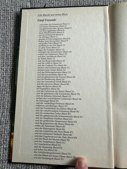 2007 Fünf Freunde und der Fluch der Mumie- Enid Blyton (Silvia Christoph illust) CBJ