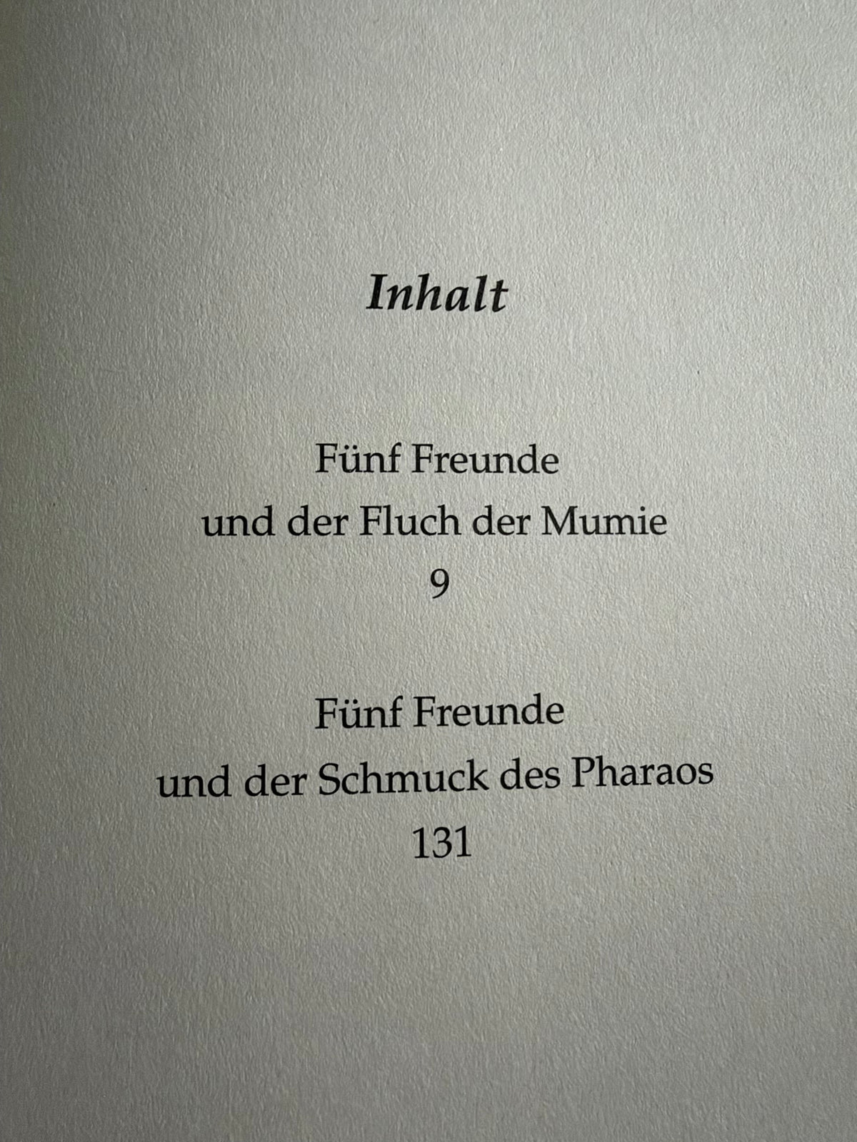 2007 Fünf Freunde und der Fluch der Mumie- Enid Blyton (Silvia Christoph illust) CBJ