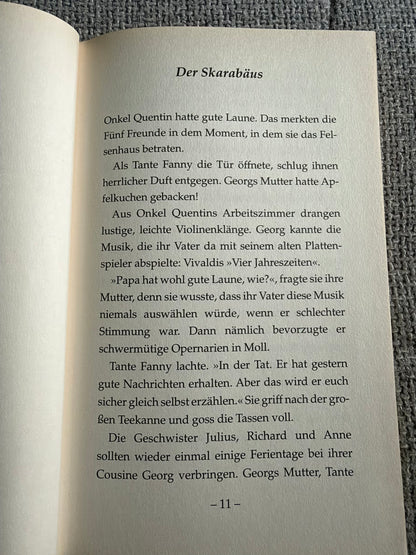 2007 Fünf Freunde und der Fluch der Mumie- Enid Blyton (Silvia Christoph illust) CBJ