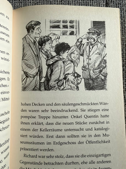 2007 Fünf Freunde und der Fluch der Mumie- Enid Blyton (Silvia Christoph illust) CBJ