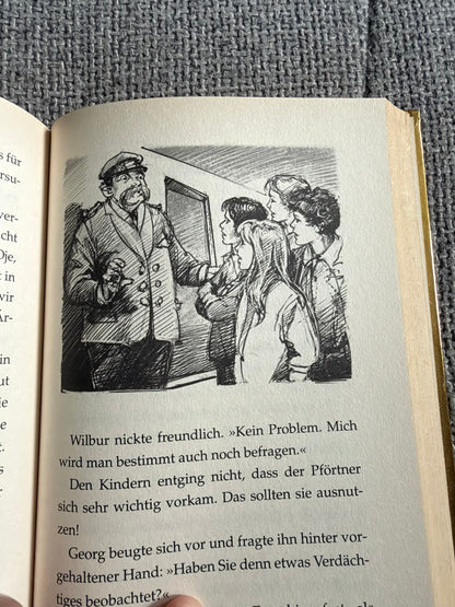 2007 Fünf Freunde und der Fluch der Mumie- Enid Blyton (Silvia Christoph illust) CBJ
