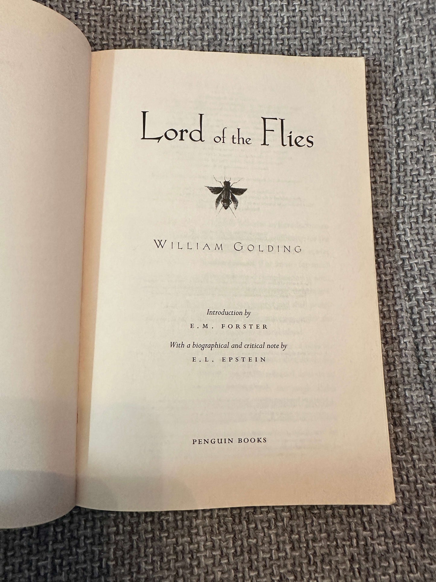 2006 Lord Of The Flies - William Golding (Penguin Classics)