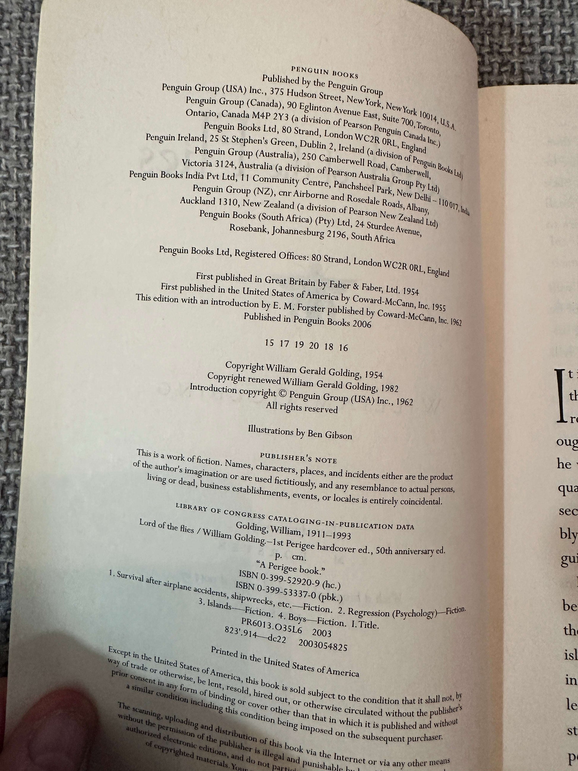 2006 Lord Of The Flies - William Golding (Penguin Classics)