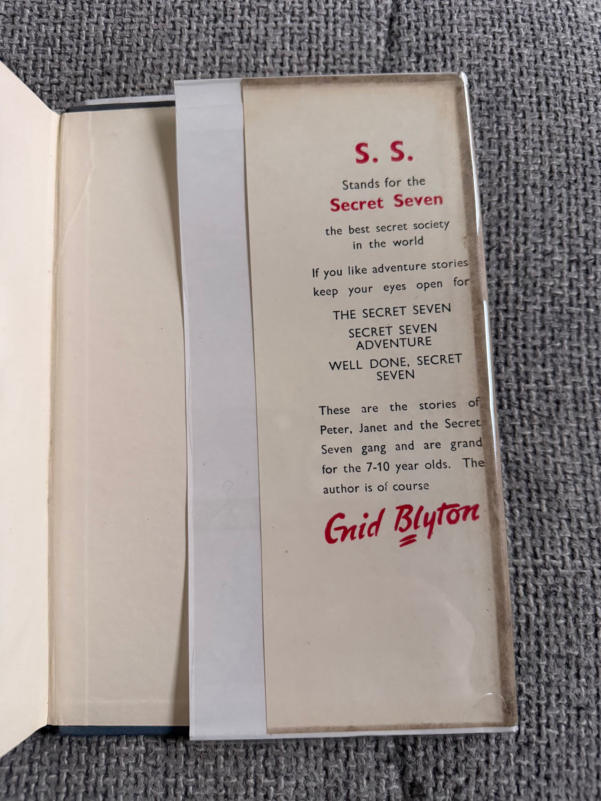 1951 Enid Blyton’s Lucky Story Book (Eileen Soper illust) Brockhampton Press