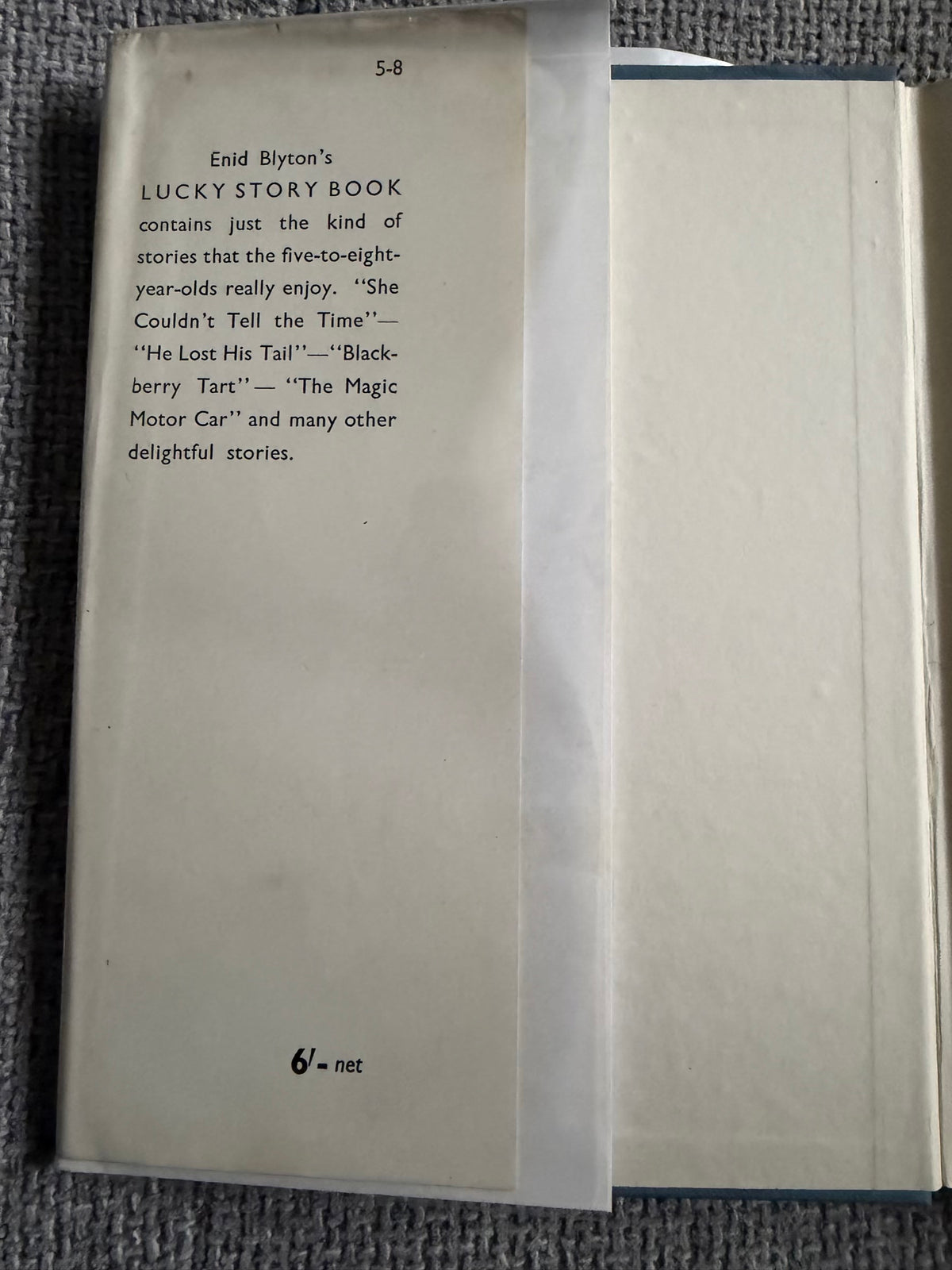 1951 Enid Blyton’s Lucky Story Book (Eileen Soper illust) Brockhampton Press