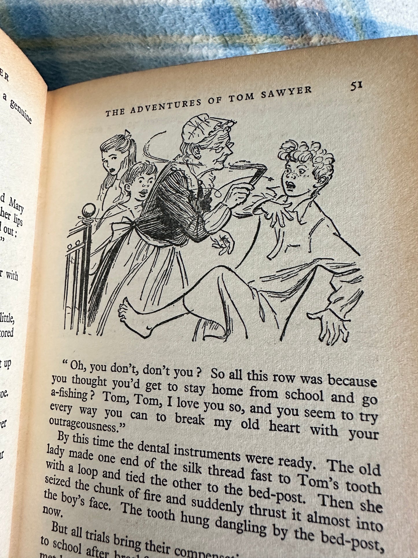 1950’s The Adventures Of Tom Sawyer - Mark Twain(Collins)