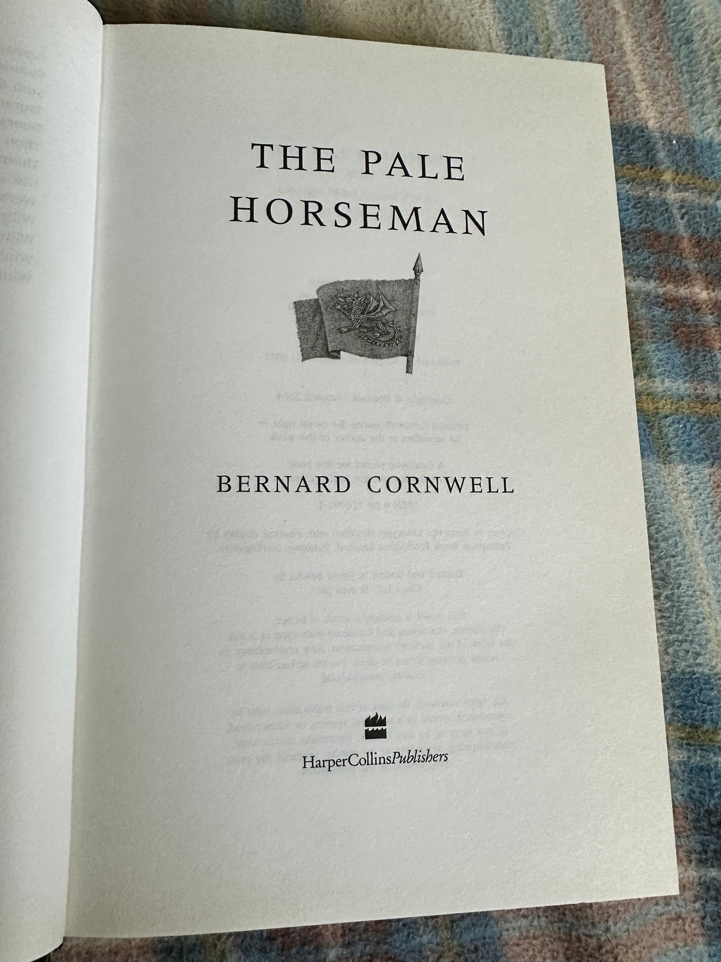 2005*1st* The Pale Horseman - Bernard Cornwell(HarperCollins)