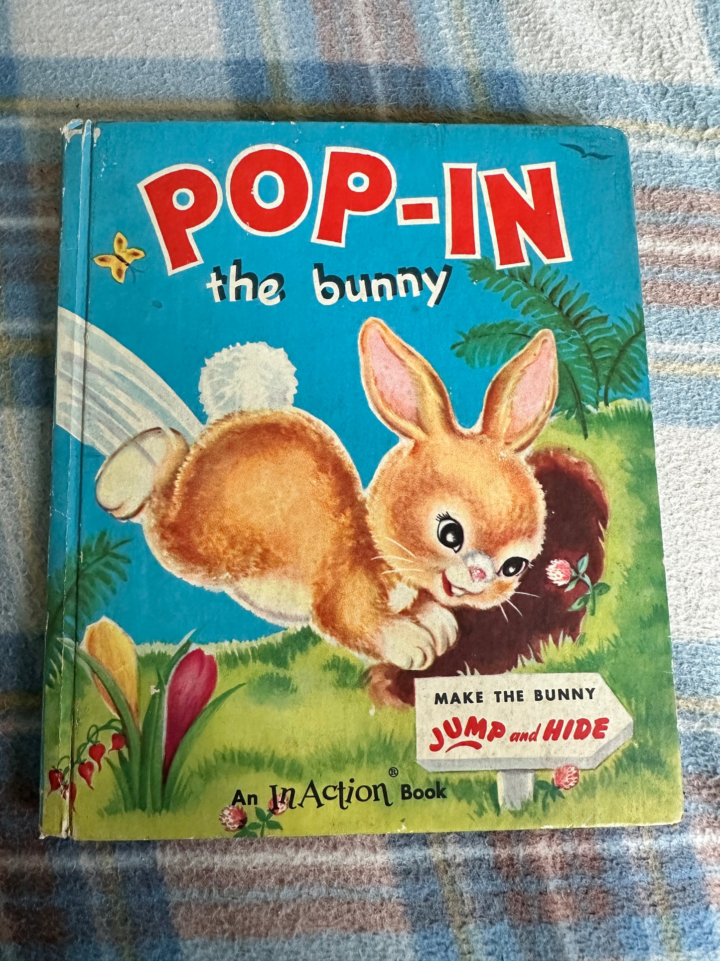 1952 Pop-In The Bunny(In Action Book)Albert Baller(Eleanor Corwin & Tony Brice Illust) Rand McNally & Co.