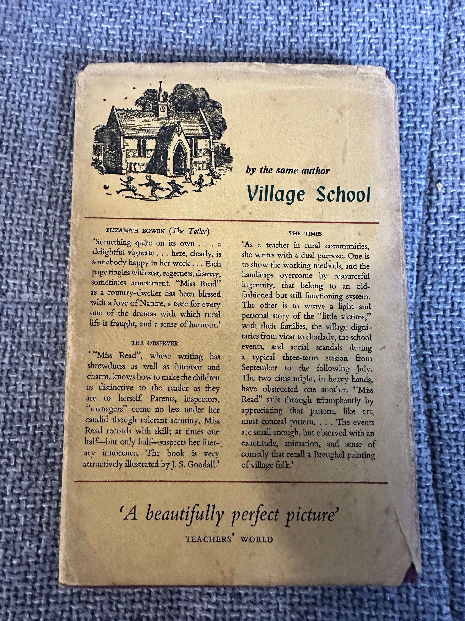 1957*1st* Village Diary - Miss Read (J.S. Goodall Illust) Michael Joseph