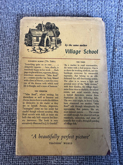 1957*1st* Village Diary - Miss Read (J.S. Goodall Illust) Michael Joseph