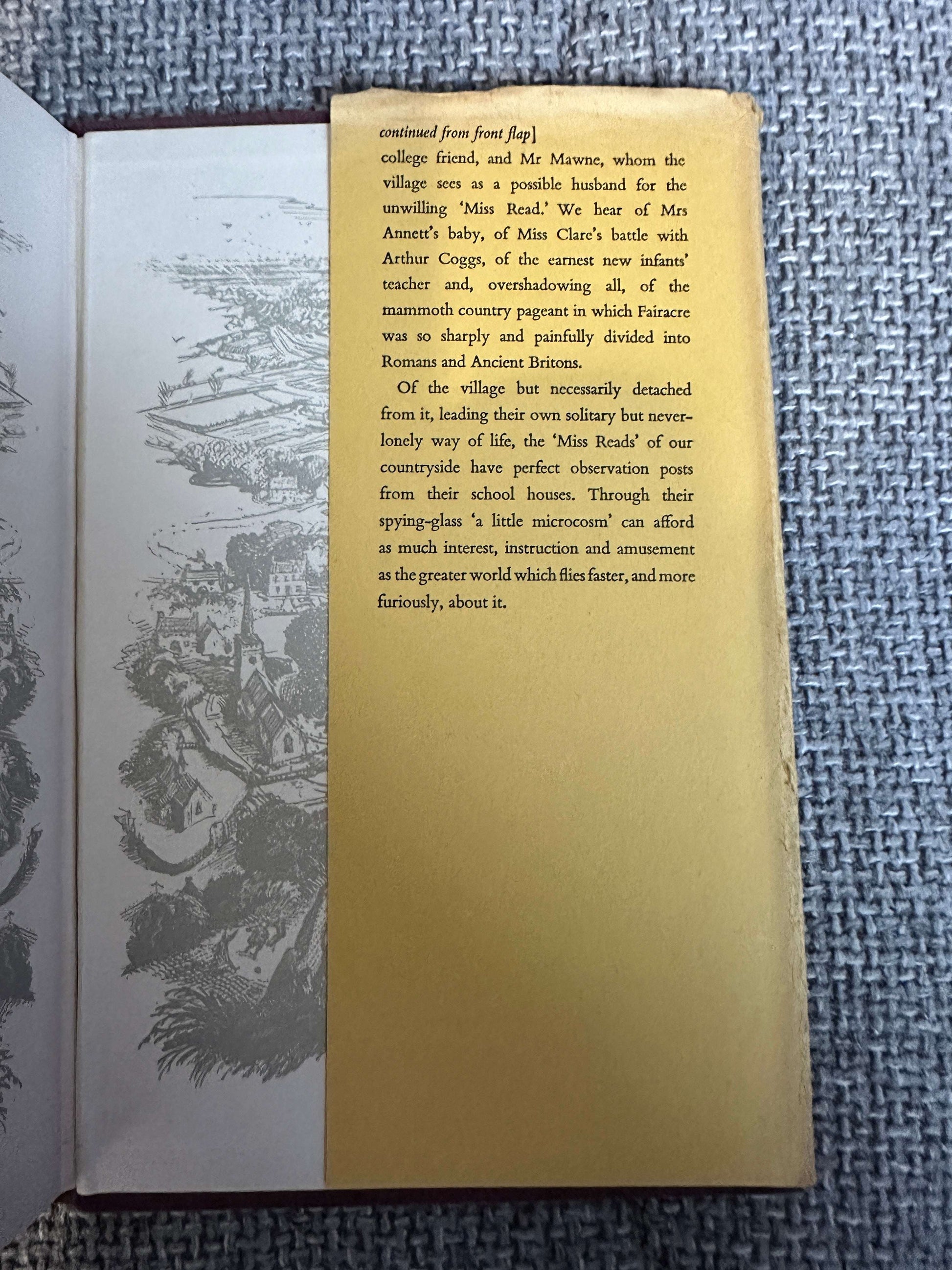 1957*1st* Village Diary - Miss Read (J.S. Goodall Illust) Michael Joseph