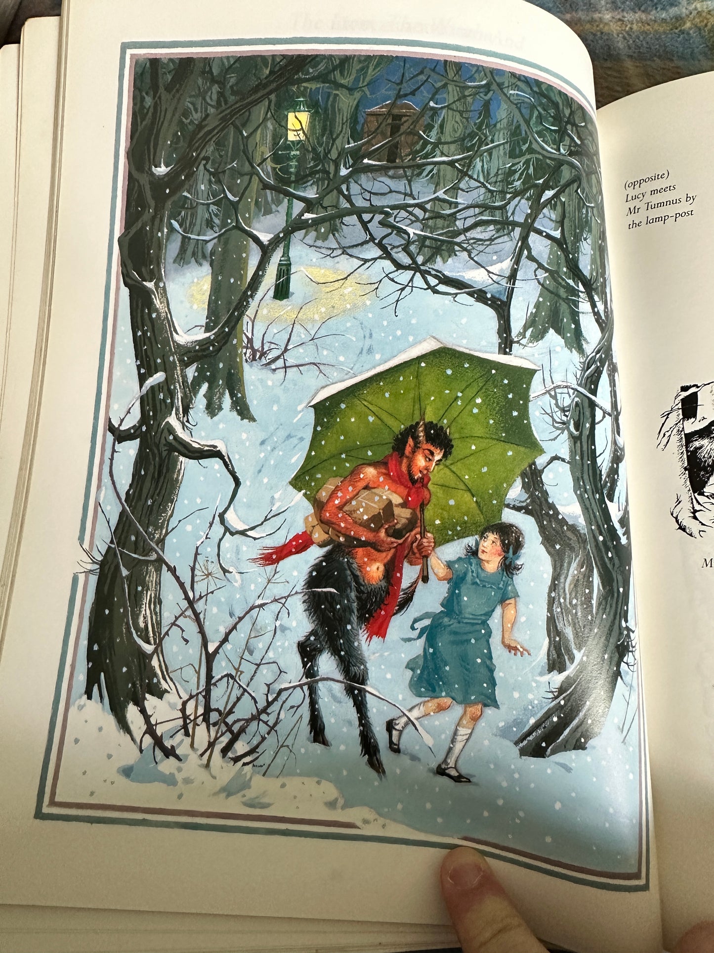 1989 The Land Of Narnia - Brian Sibley(Pauline Baynes illustration)Collins