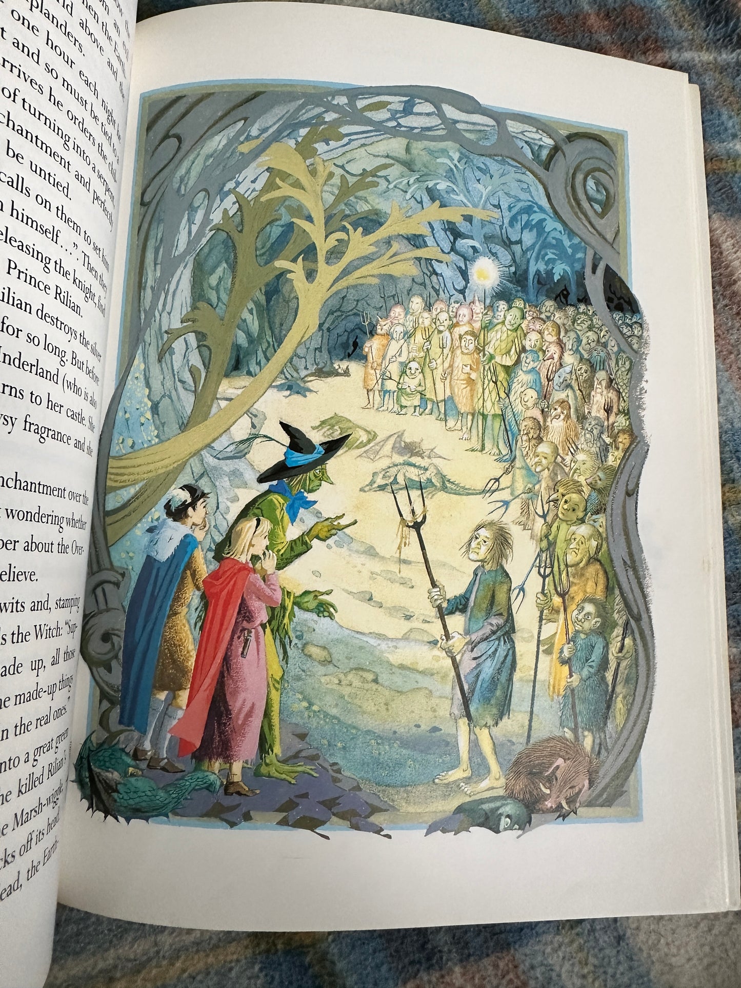 1989 The Land Of Narnia - Brian Sibley(Pauline Baynes illustration)Collins