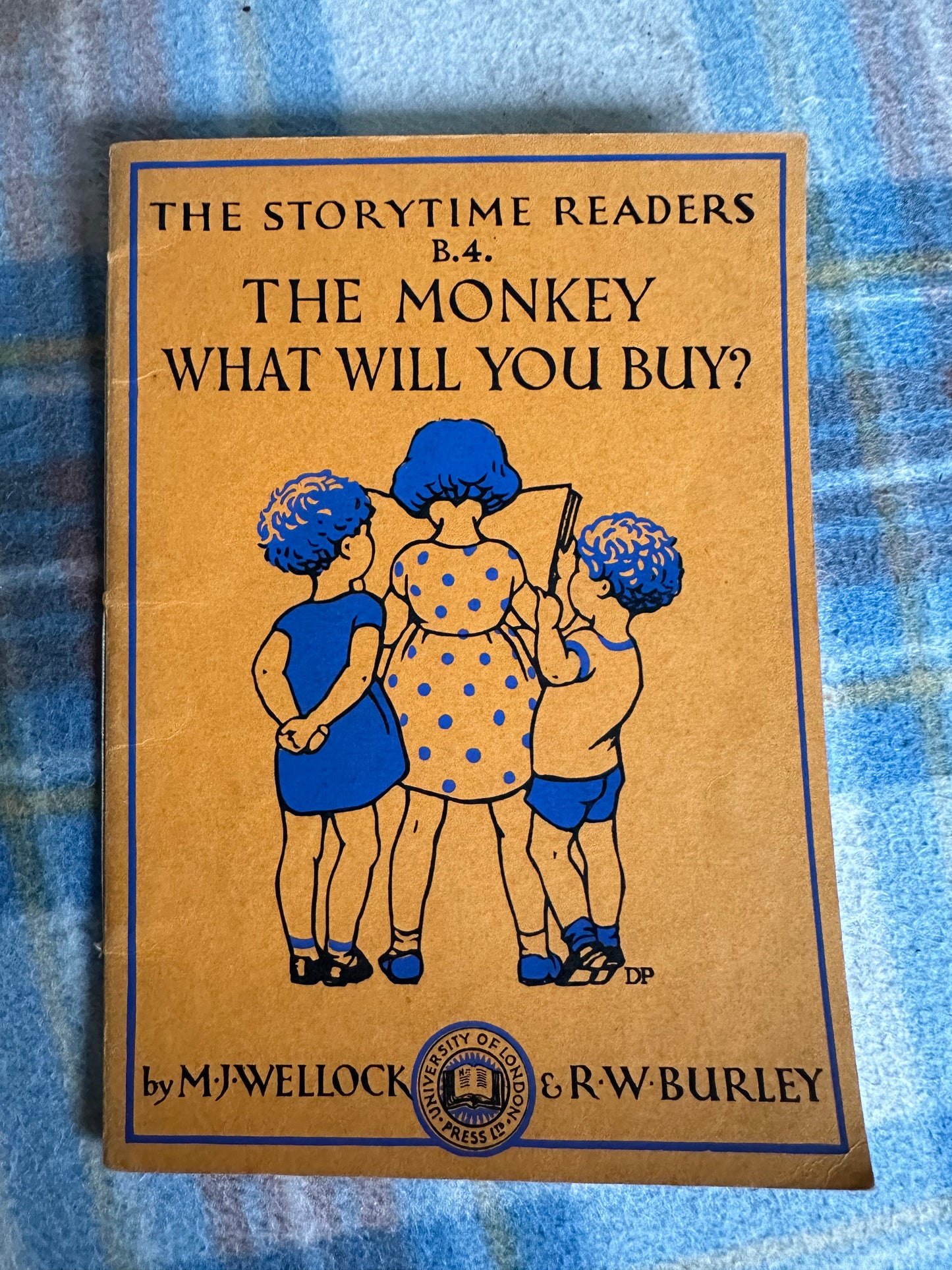 1950’s The Monkey/What Will You Buy? - MJ Wellock & RW Burley(Storytime Readers bk4)