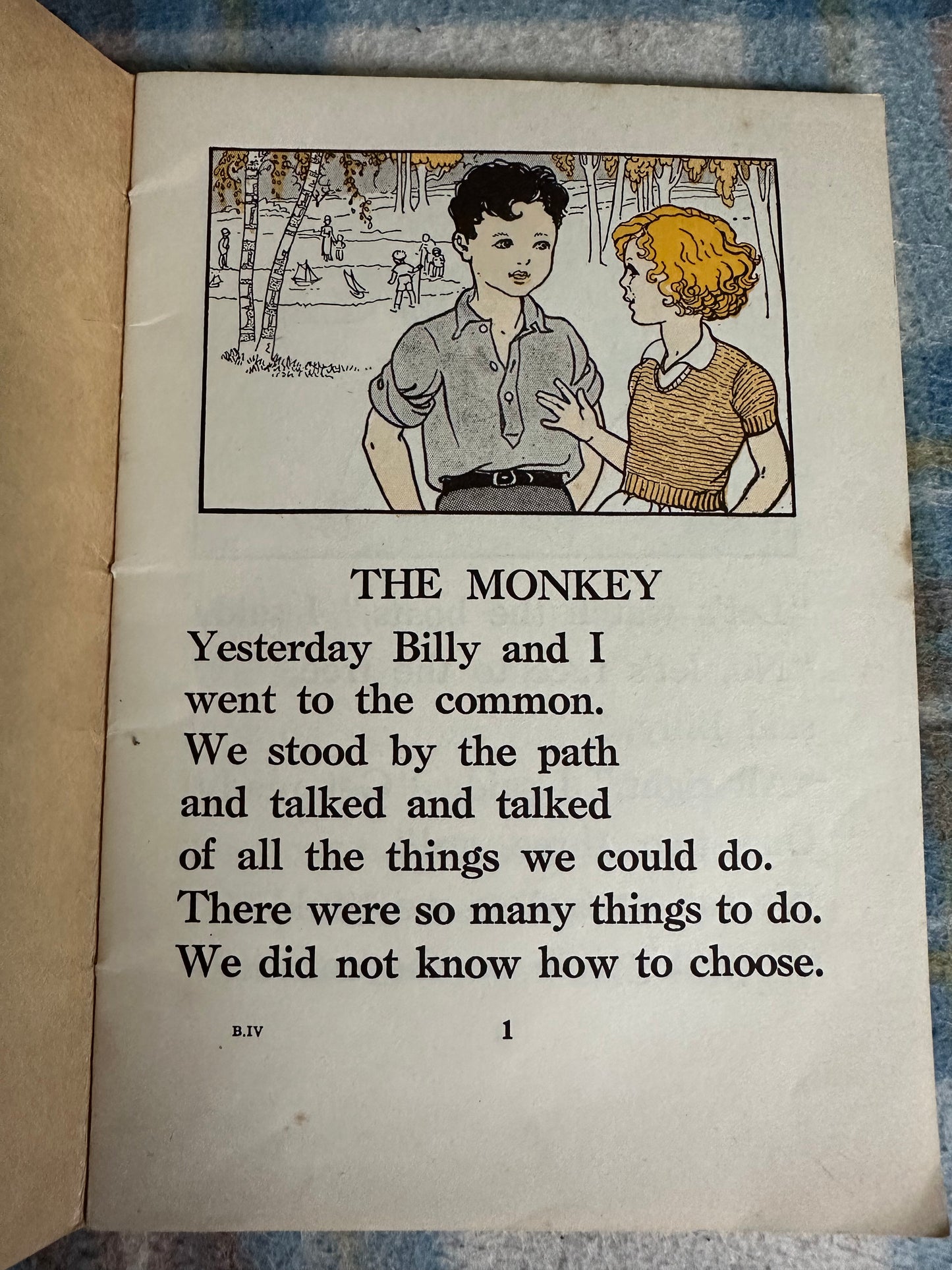 1950’s The Monkey/What Will You Buy? - MJ Wellock & RW Burley(Storytime Readers bk4)