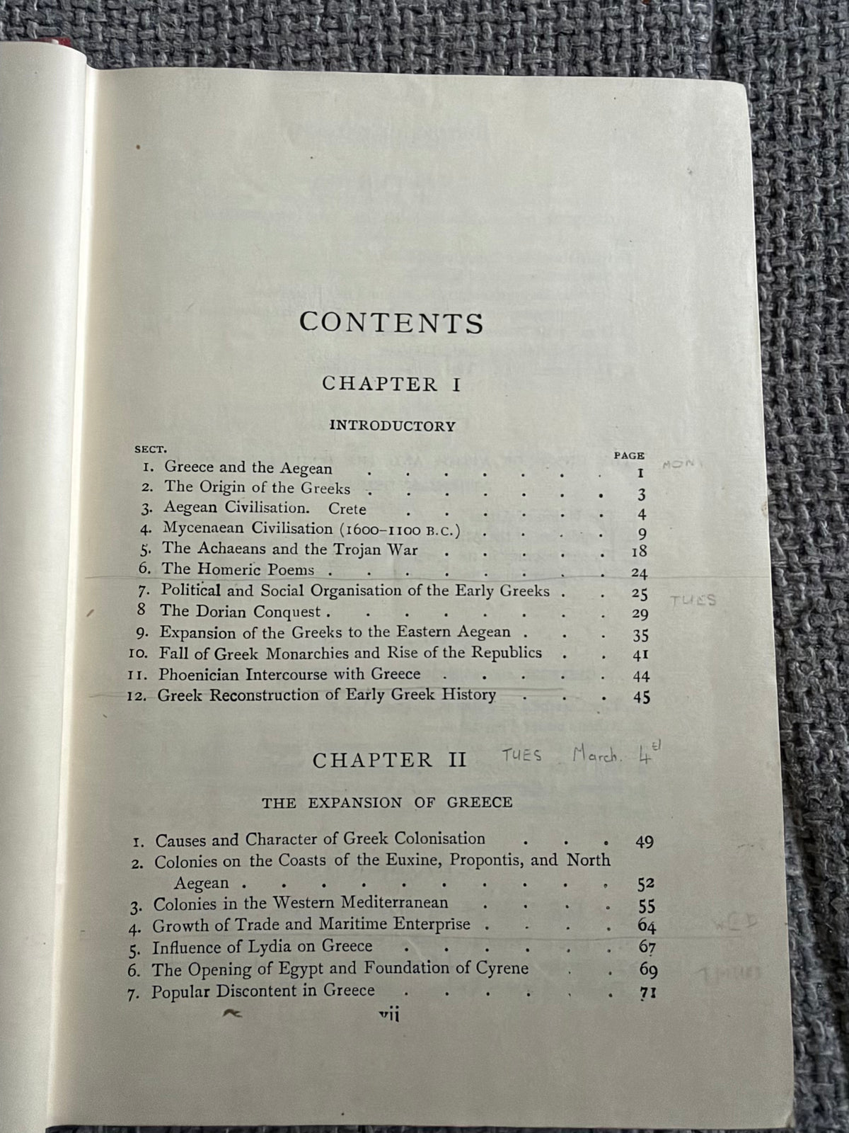 1956 History Of Greece For Beginners - J. B. Bury (MacMillan)