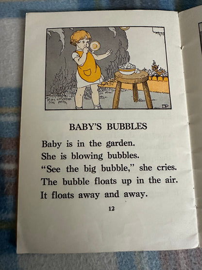 1950’s The Toys / Baby’s Bubbles - M. J. Wellock & R. W. Burley (Storytime Readers A4)