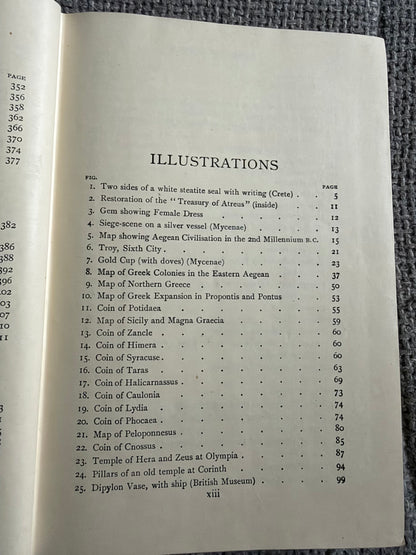 1956 History Of Greece For Beginners - J. B. Bury (MacMillan)