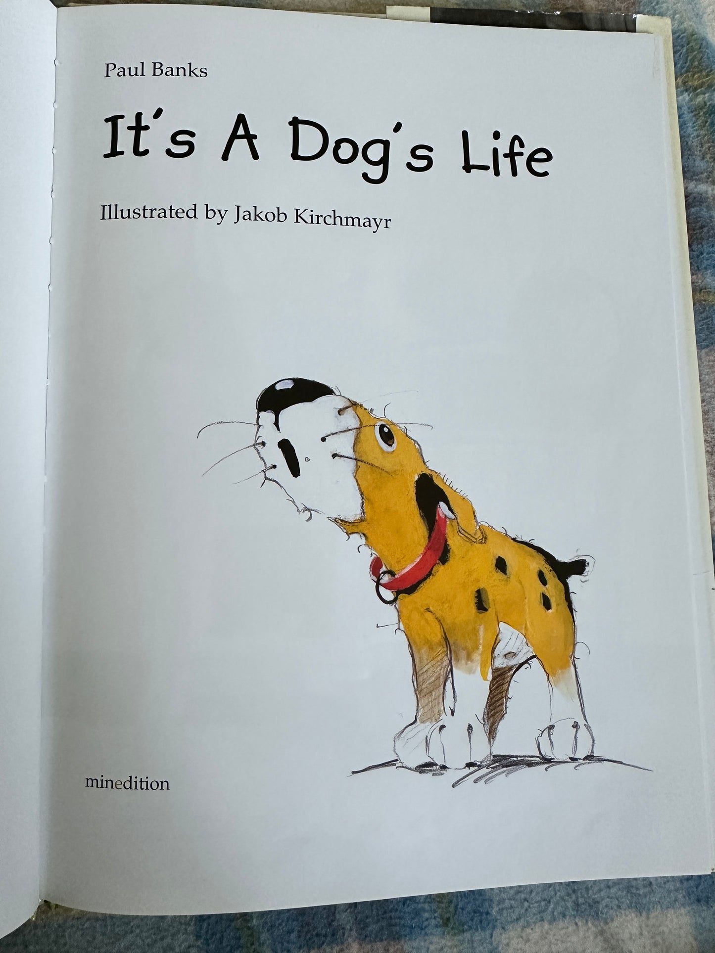 2005*1st* It’s A Dog’s Life - Paul Banks(Jakob Kirchmayr illustration) Minedition publishers