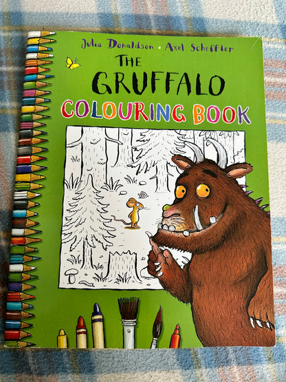 2008*1st* The Gruffalo Colouring Book(New unused) Julia Donaldson(Axel Scheffler illustration) Radio Times