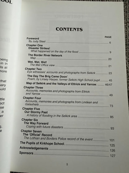 1997 Troubled Waters Recalling The Flood Of ‘77 - Kirkhope Primary School Etterickbridge (Bordersprint Ltd)