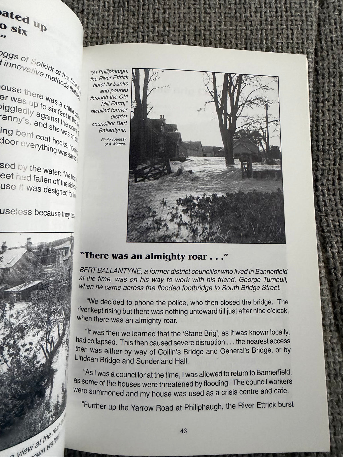 1997 Troubled Waters Recalling The Flood Of ‘77 - Kirkhope Primary School Etterickbridge (Bordersprint Ltd)