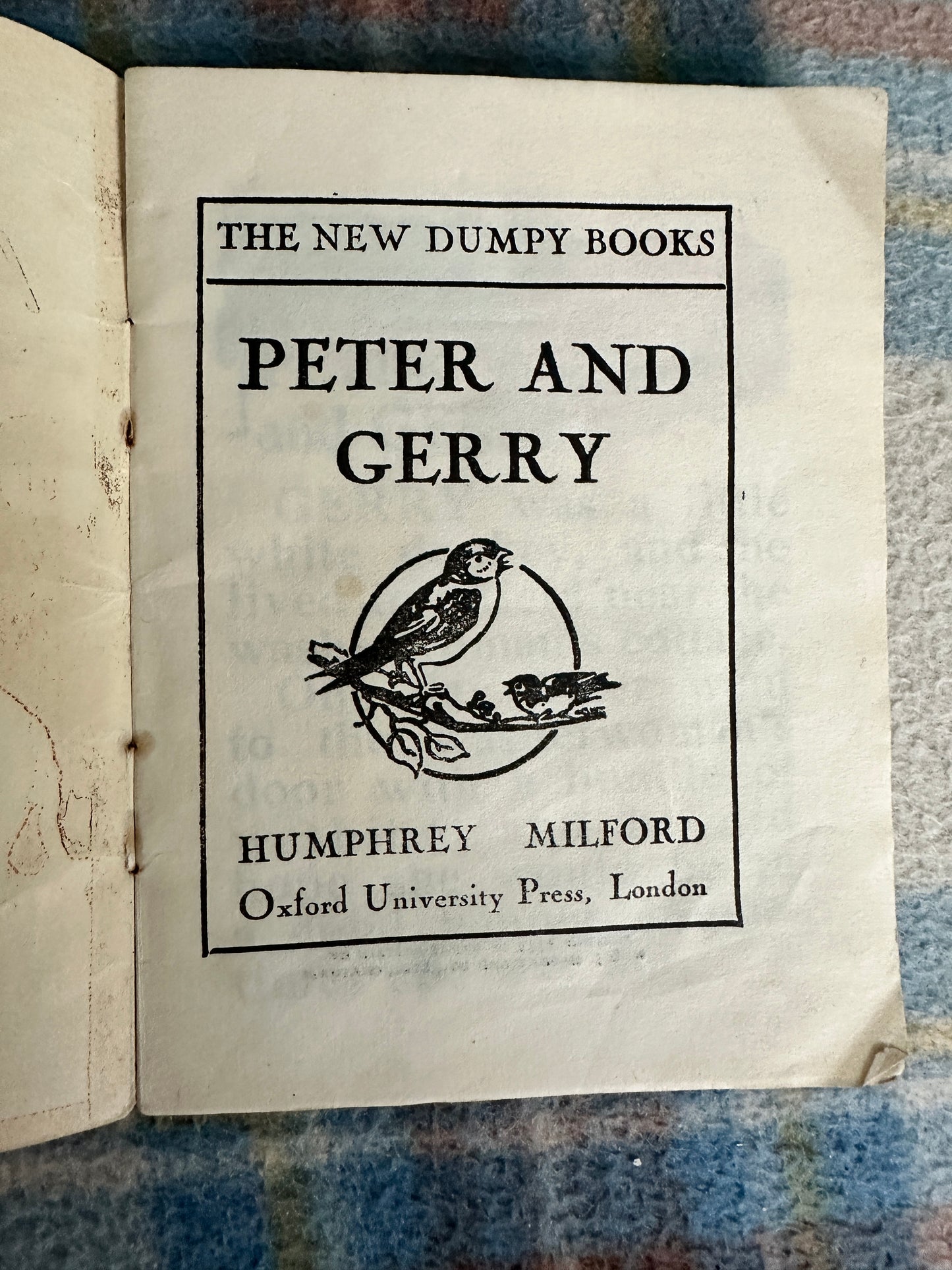 1943 Peter & Gerry(New Dumpy Book) Humphrey Milford