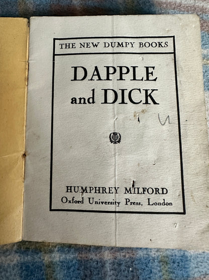 1941 Dapple & Dick(Humphrey Milford) Air Raid Book