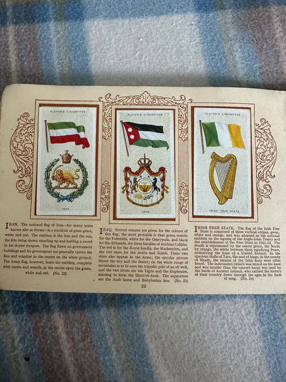 1936 An Album Of National Flags & Arms (Complete) John Player & Sons