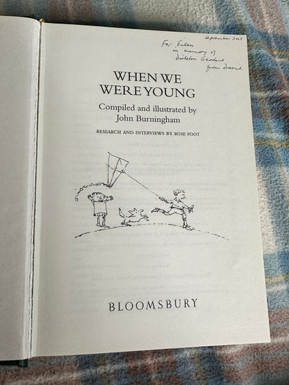 2004*1st* When We Were Young - John Burningham (Bloomsbury) UNICEF