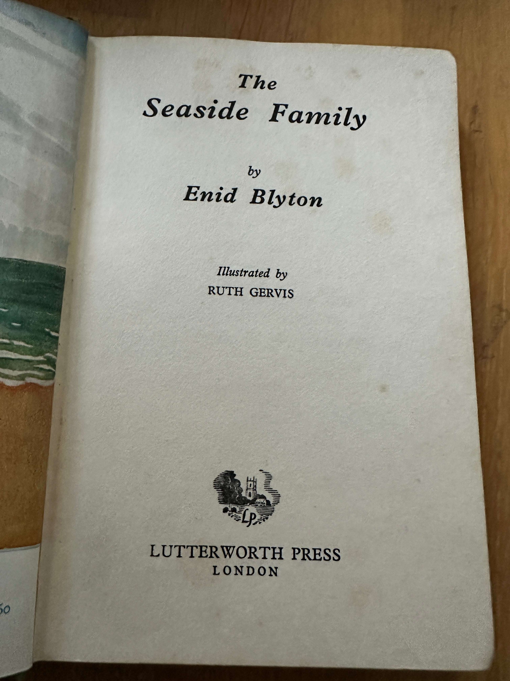 1958 The Seaside Family - Enid Blyton (Ruth Gervis Illust) Lutterworth Press