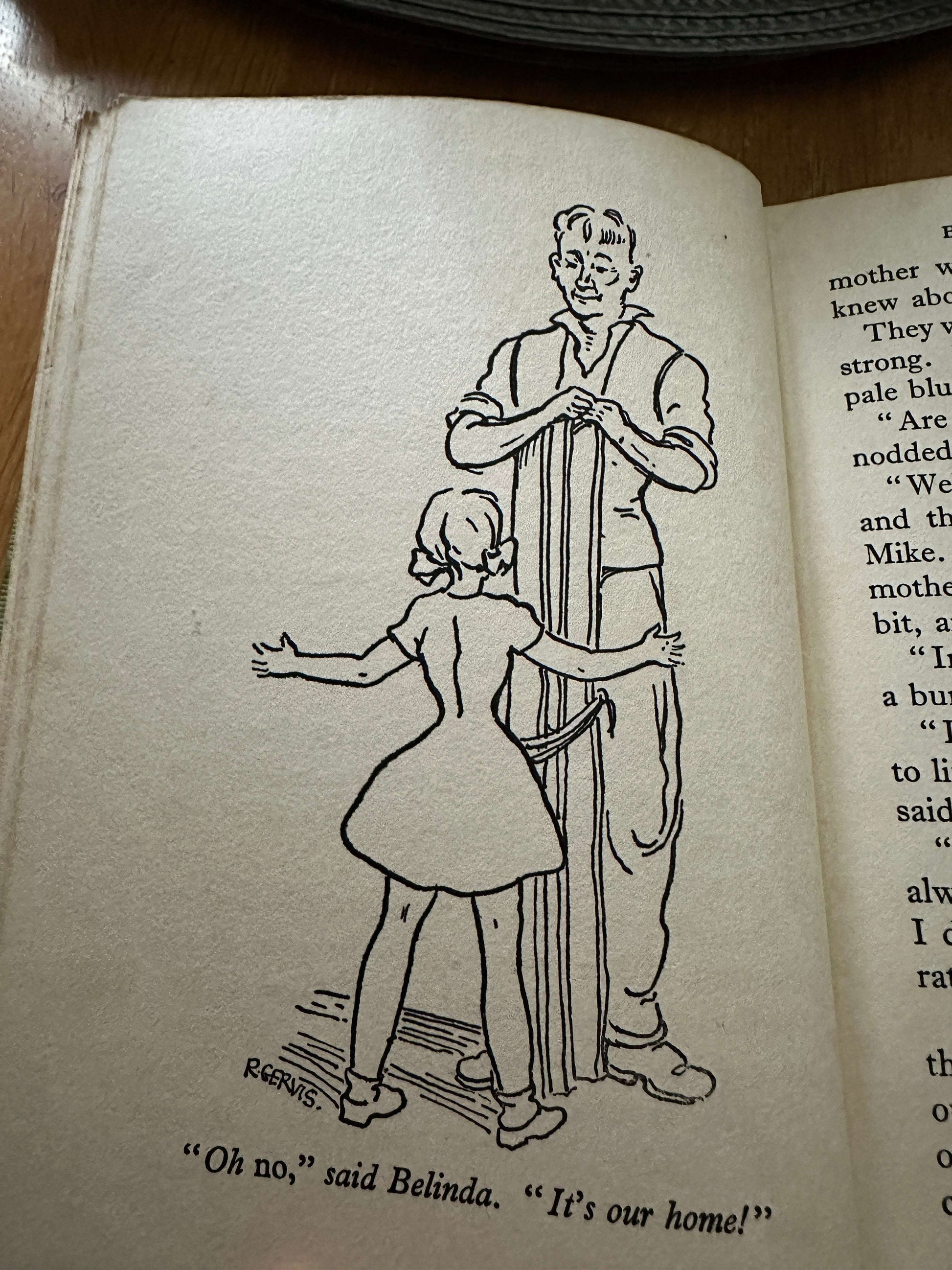 1958 The Seaside Family - Enid Blyton (Ruth Gervis Illust) Lutterworth Press