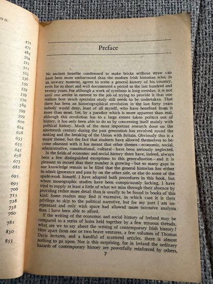 1981 Ireland Since The Famine - F. S. L. Lyons - Fontana