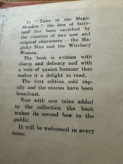 1946 Tales Of The Magic Meadow - O. W. Humphrey (Desmond Rushton Illust) Morris & Co Ltd.