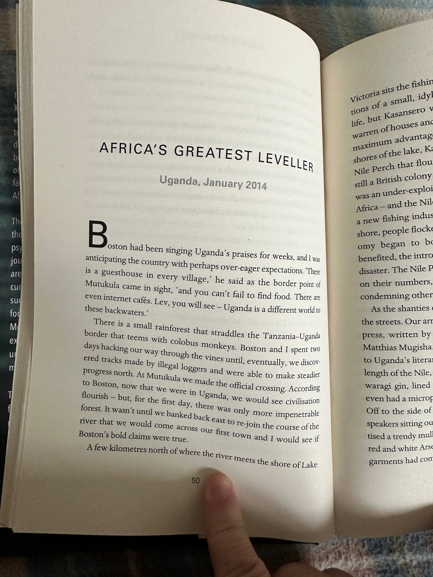 2015*1st* Walking The Nile - Levison Wood(Simon & Schuster)