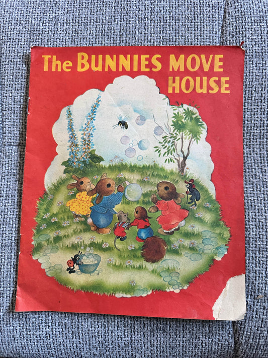 1964 The Bunnies Move House (Purnell & Sons Ltd) - Honeyburn Books (UK)